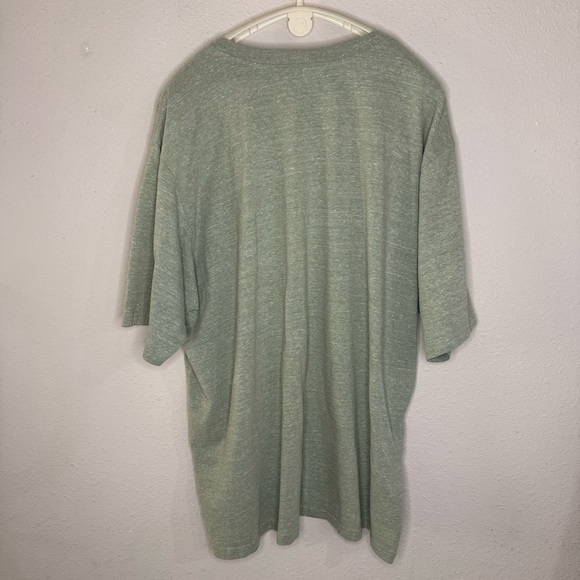 Carhartt K87 Short Sleeve Tee Workwear Front Pocket Green Heather Men’s Size 3XL - Picture 2 of 9